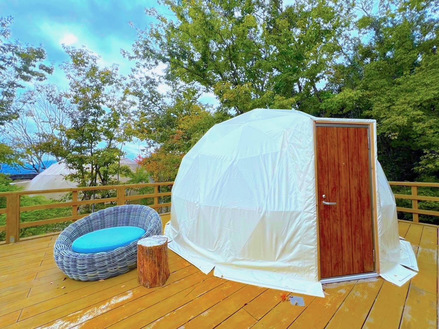 Yufuin Glamping Comorebi Esterno foto